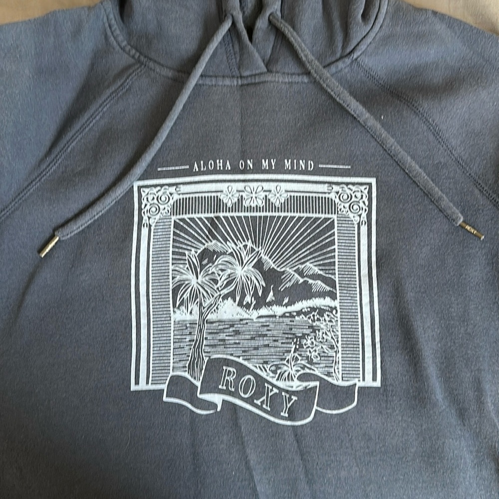 Navy blue hoodie